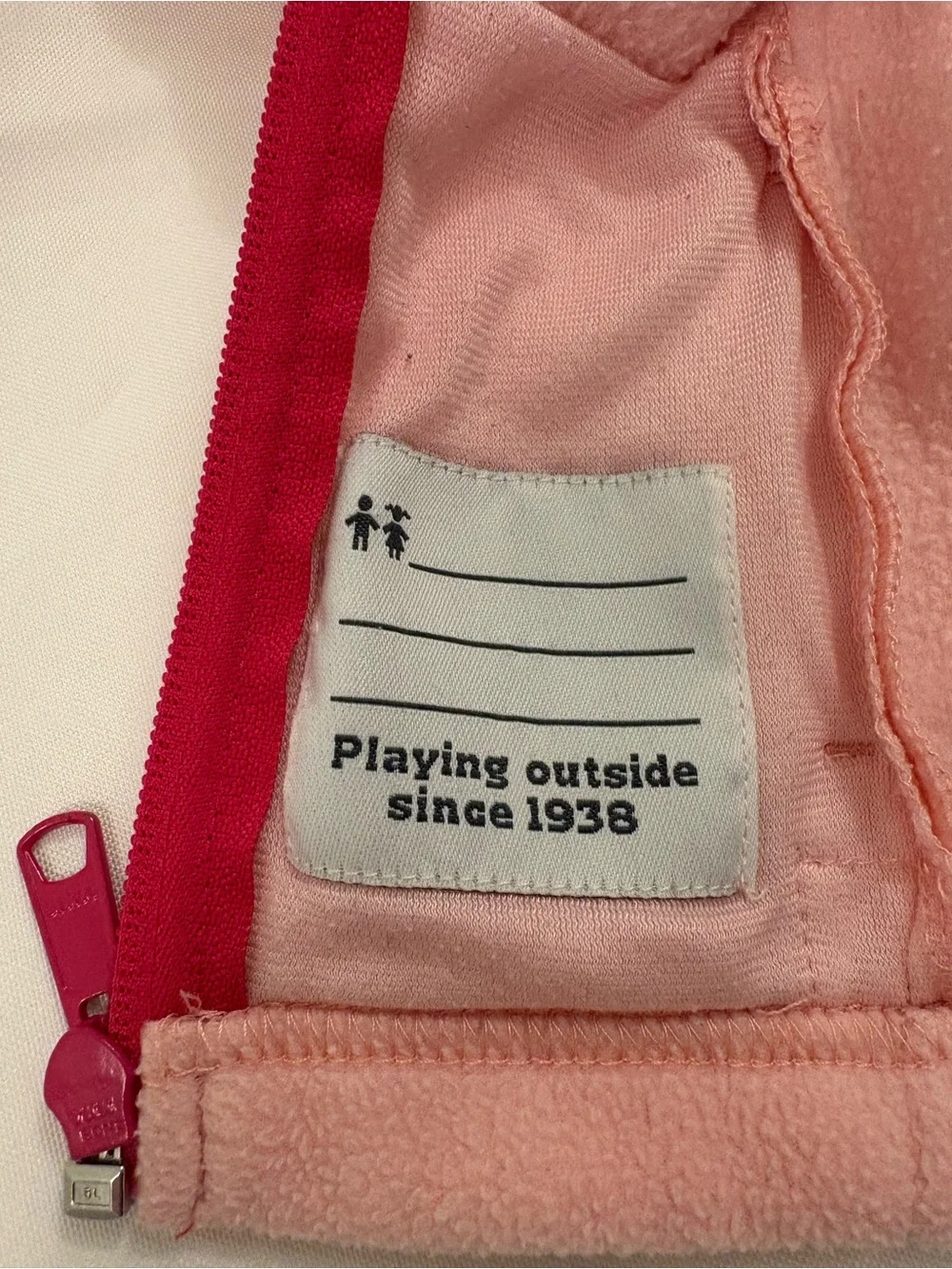 Columbia baby girl Pink Fleece Jacket 12-18m